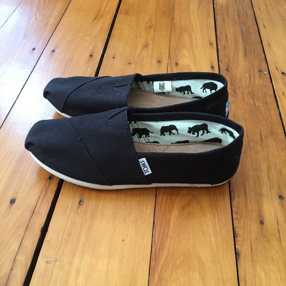 Toms Alpargara Espadrilles in Black